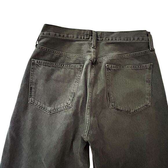 AGOLDE Criss Wide Leg‎ Jeans Washed Black Premium Denim Minimalist Y2K Size 27 - Picture 6 of 9